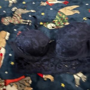 Has a little rips in the lace but comfortable push up bra